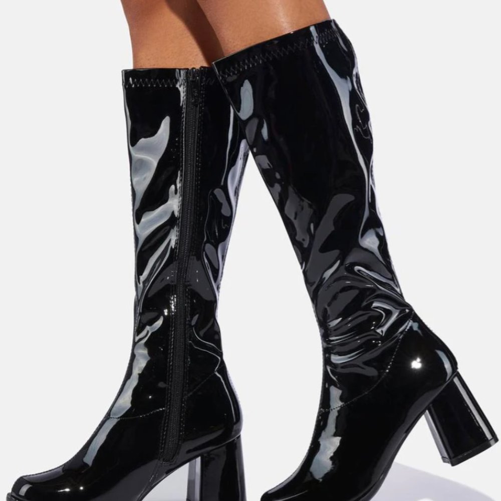 NWT Funtasma GoGo Boot 300 Black Size 9